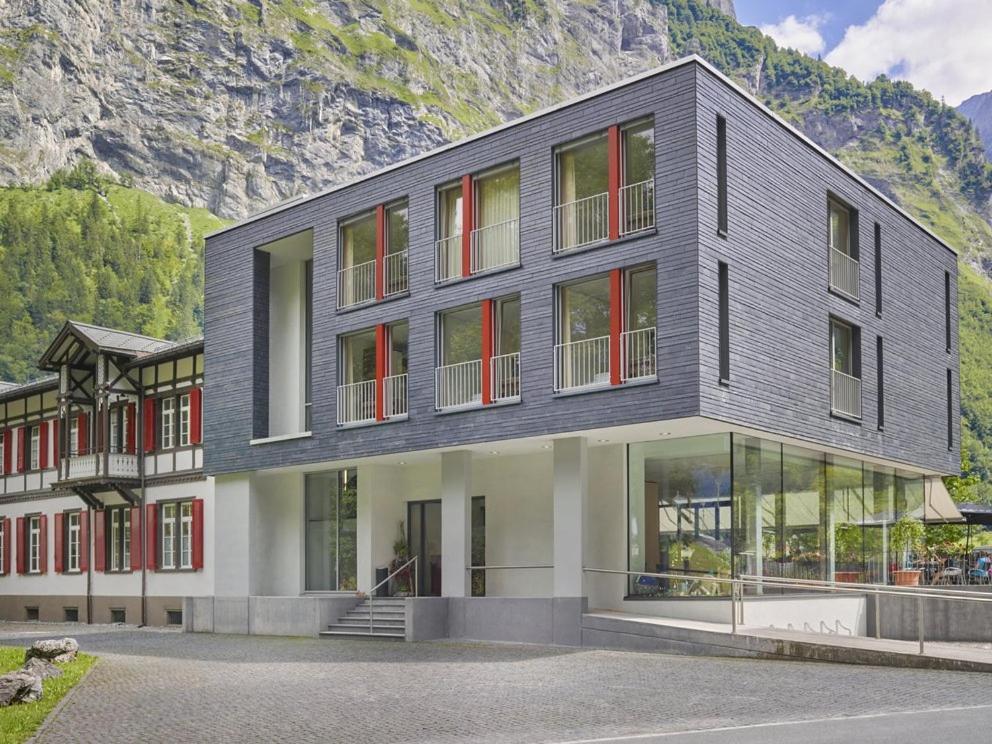 Hotel Toedi Linthal Bagian luar foto